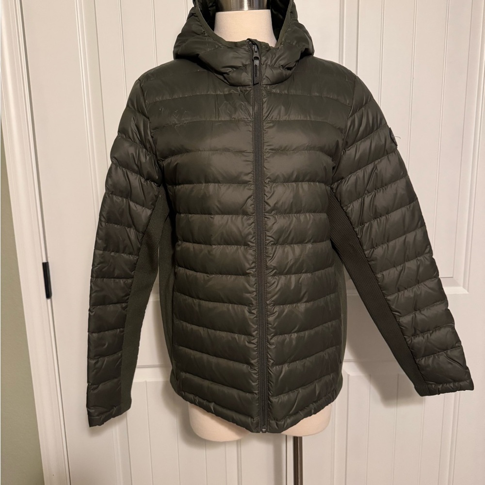 Alpine Dark Green Quilted Jacket